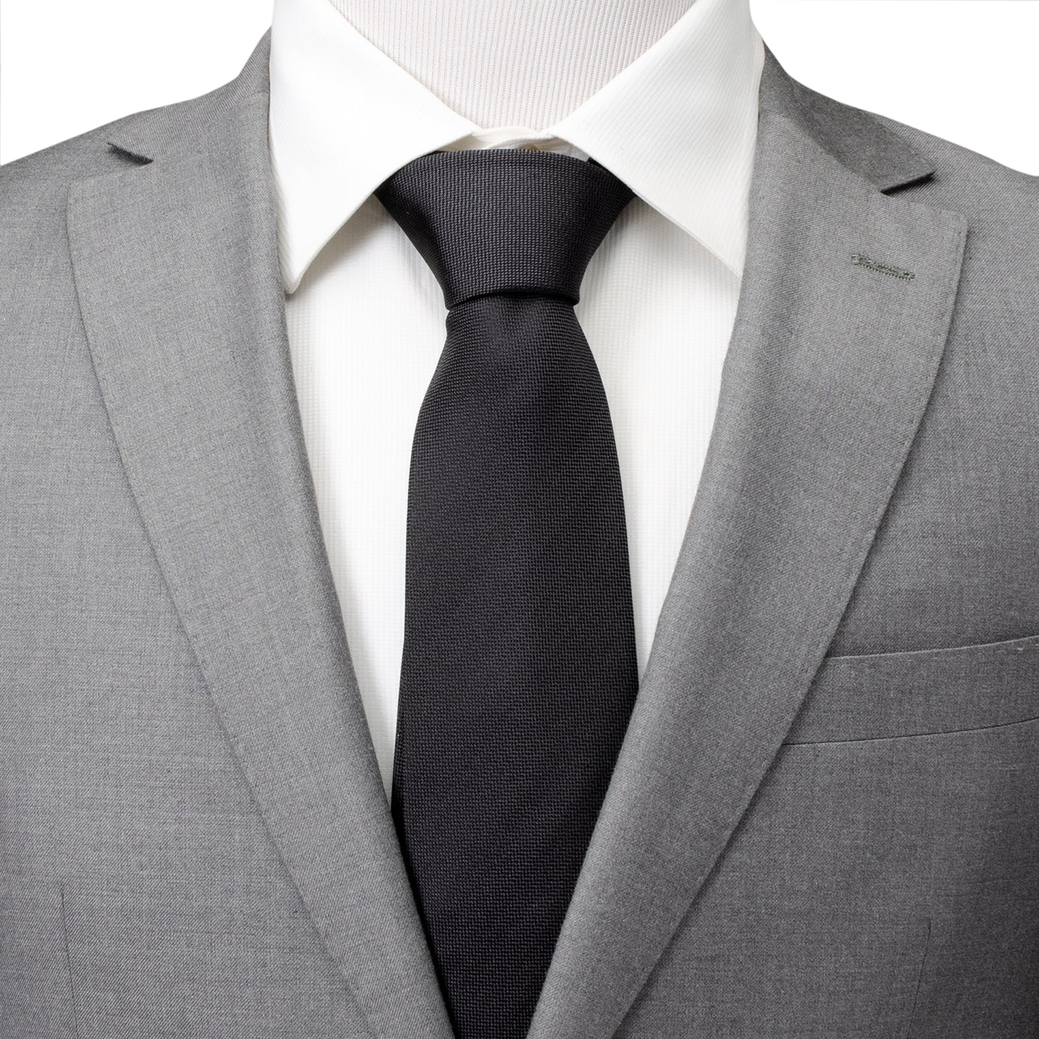 Black Silk Tie - Concordia Style Boutique