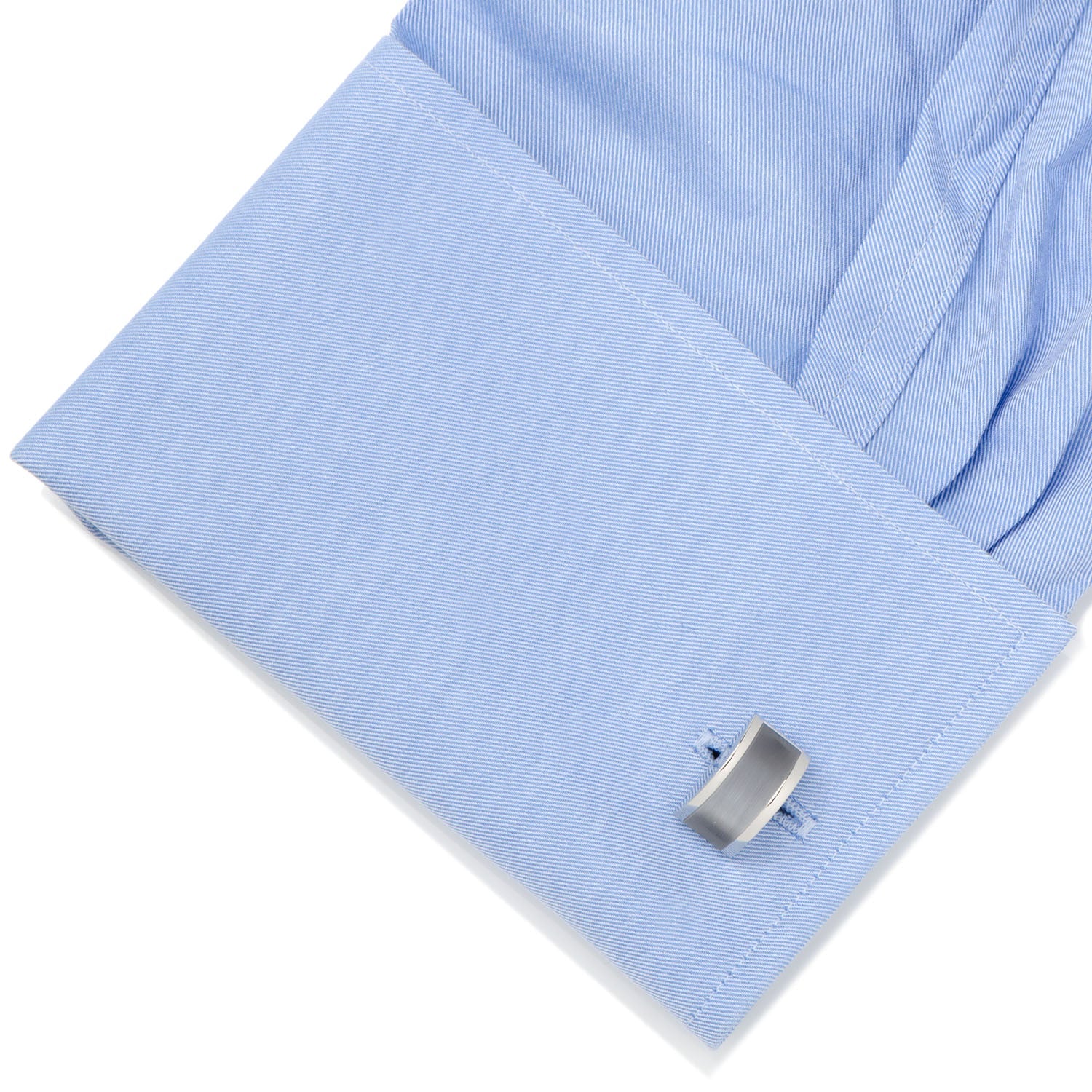 Gray Cat's Eye Bridged Cufflinks - Concordia Style Boutique