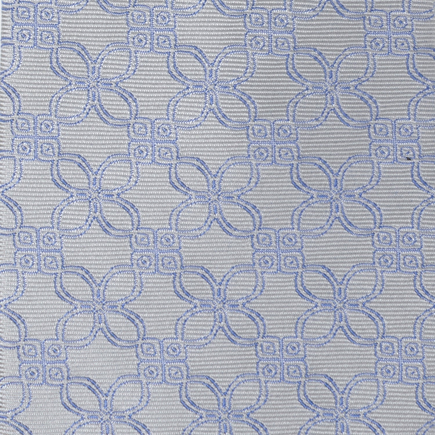 Gray Blue Art Deco Men's Tie - Concordia Style Boutique