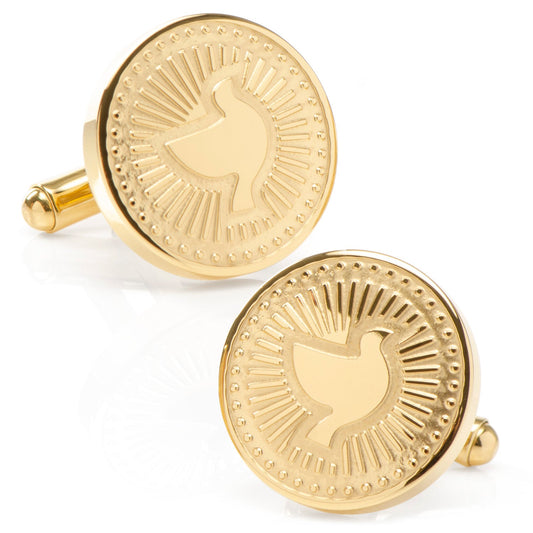 Gold Dove Radial Cufflinks - Concordia Style Boutique