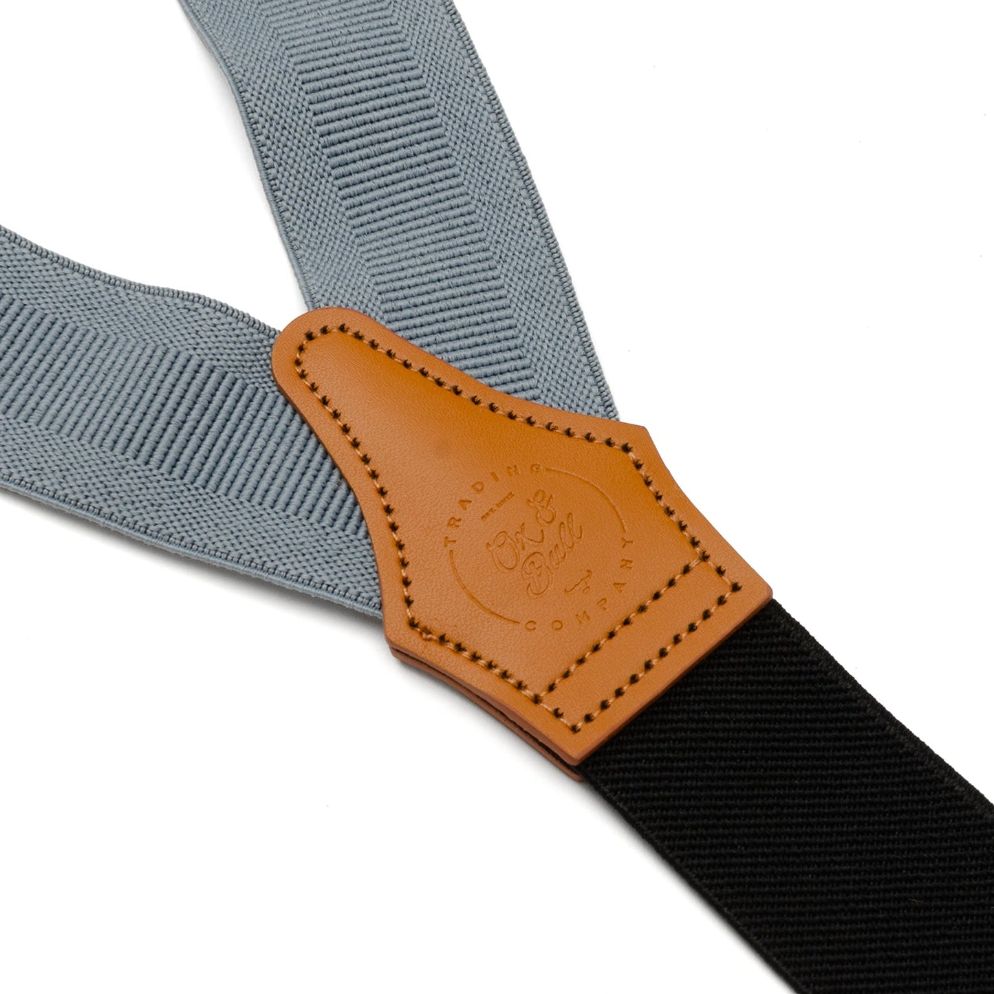 Gray Convertible Suspenders - Concordia Style Boutique