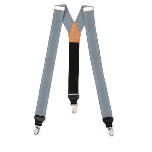 Gray Convertible Suspenders - Concordia Style Boutique
