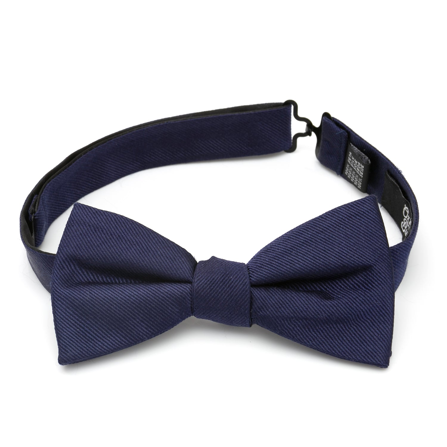 Navy Silk Bow Tie - Concordia Style Boutique