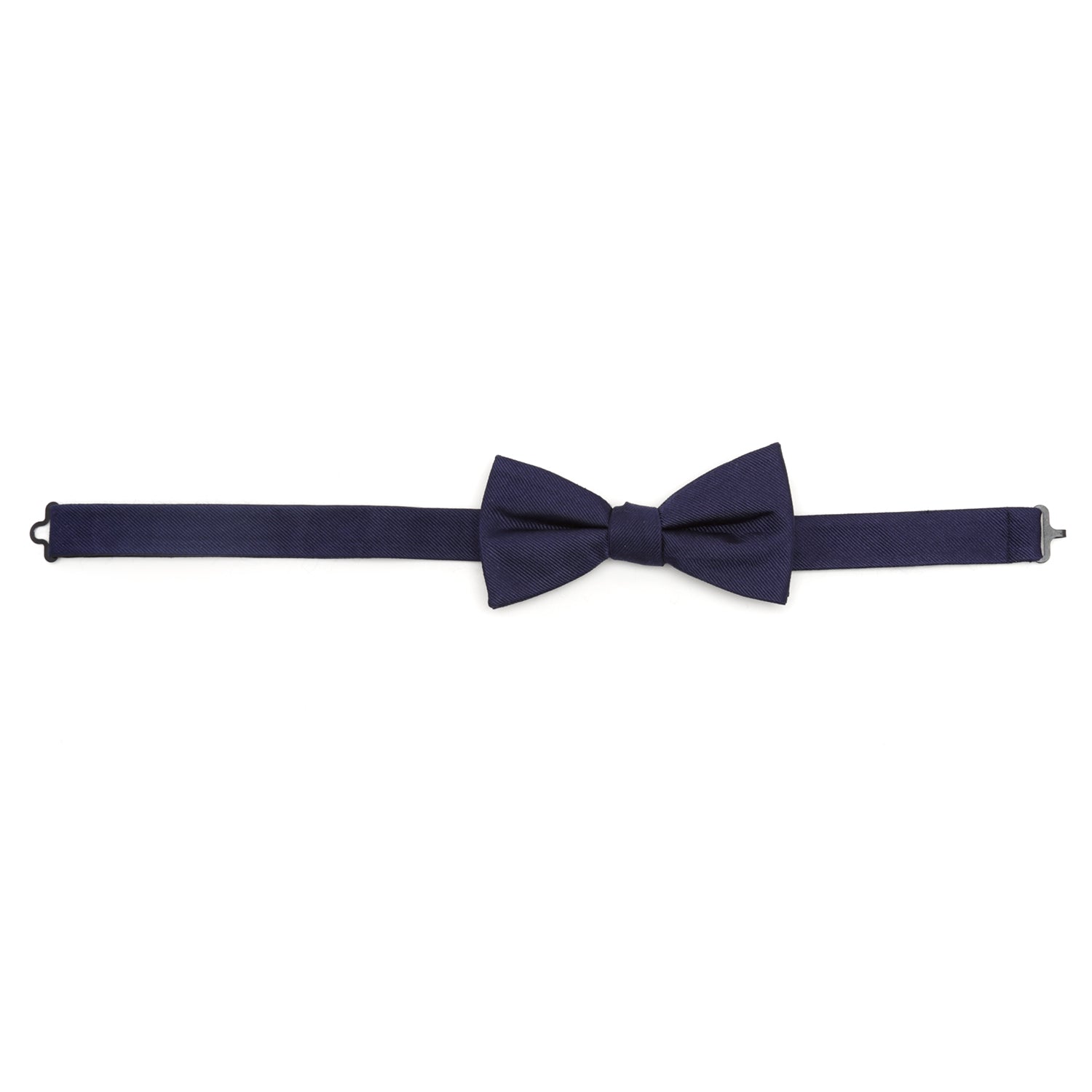 Navy Silk Bow Tie - Concordia Style Boutique