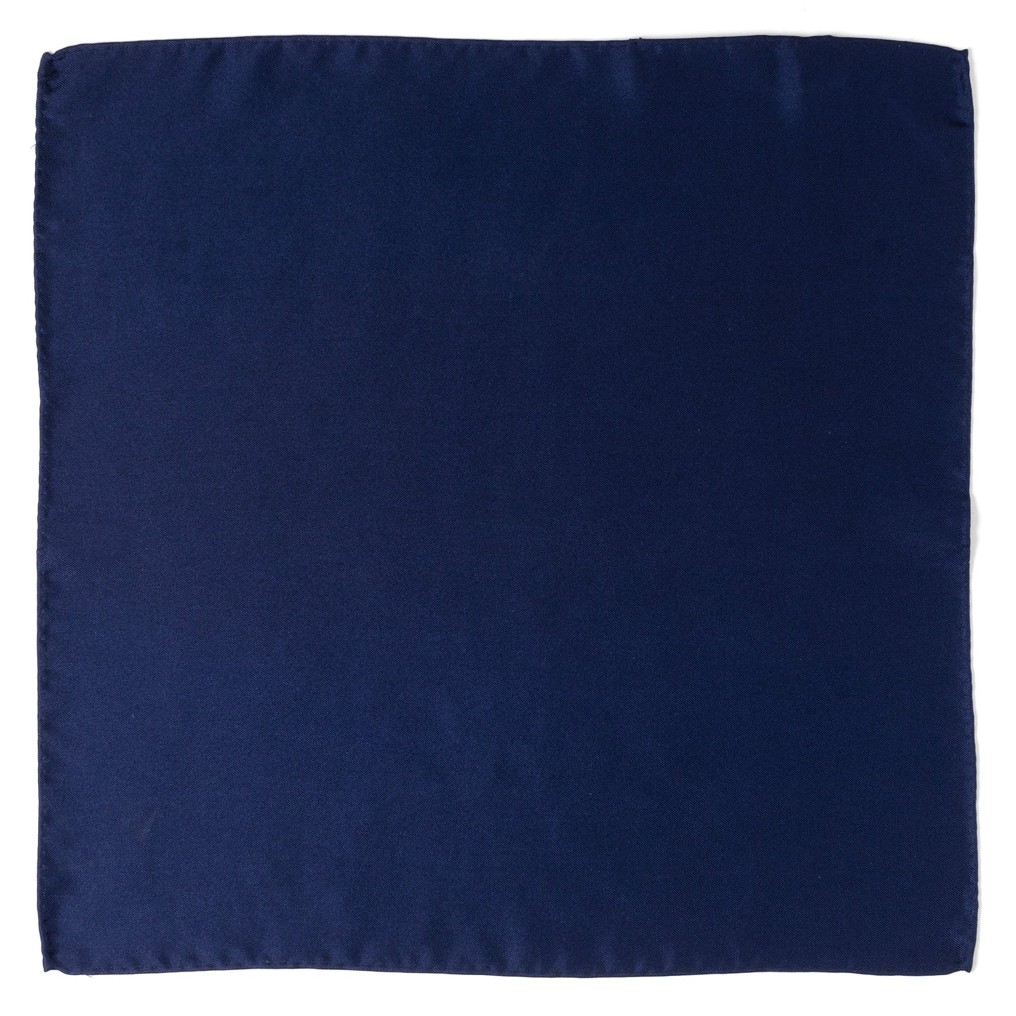 Navy Silk Pocket Square - Concordia Style Boutique