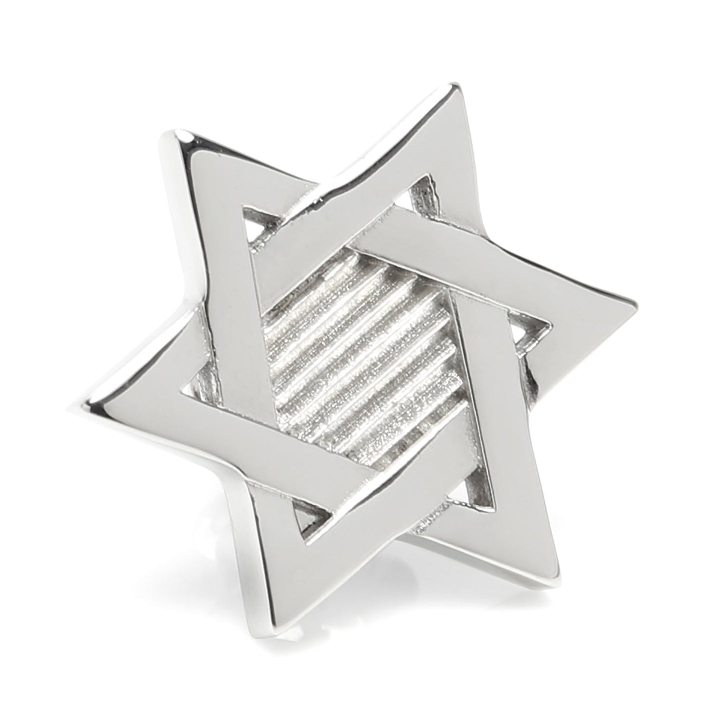 Star of David Stainless Steel Lapel Pin - Concordia Style Boutique