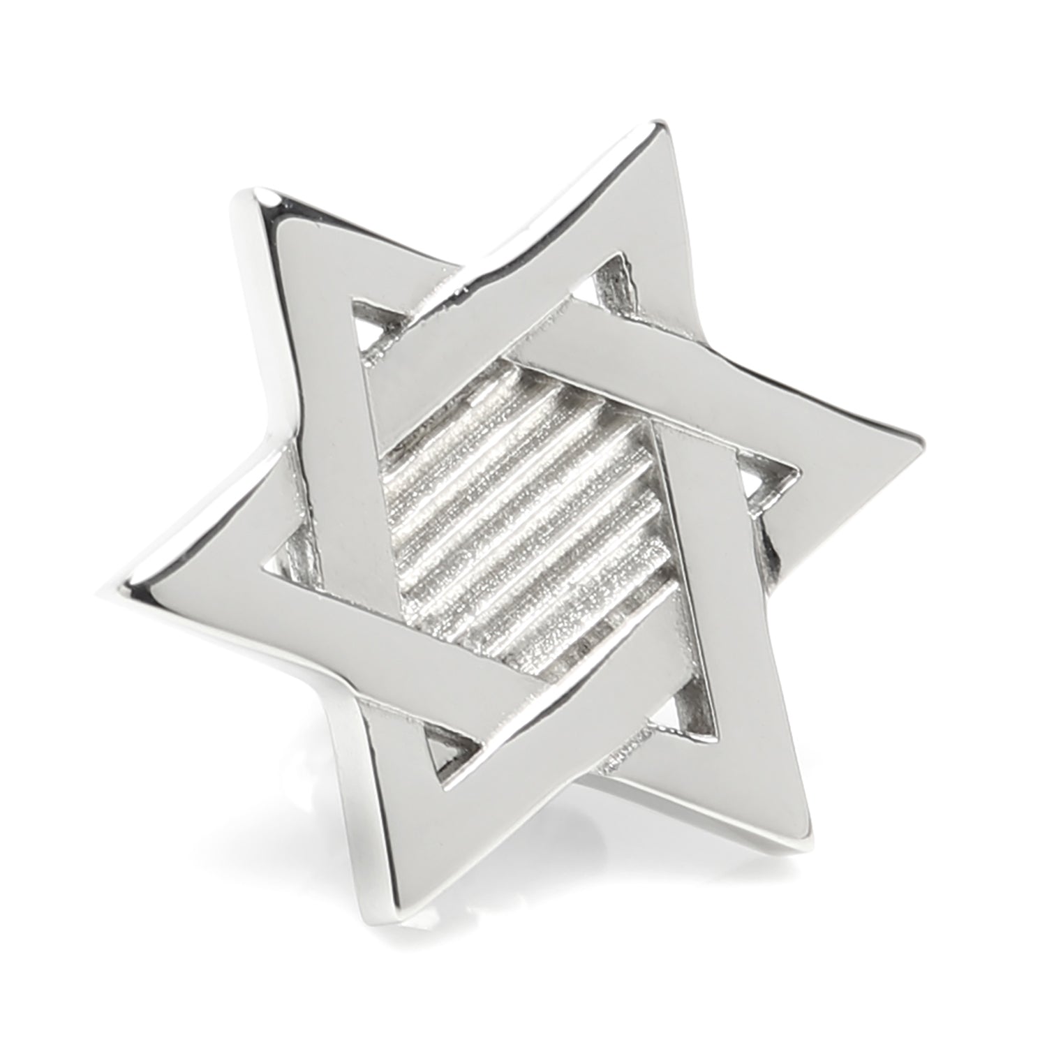 Star of David Stainless Steel Lapel Pin - Concordia Style Boutique