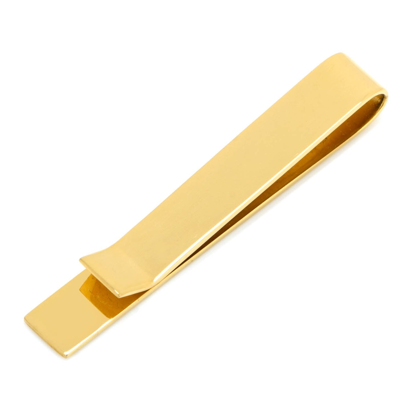 Gold Plated Stainless Steel Engravable Tie Bar - Concordia Style Boutique
