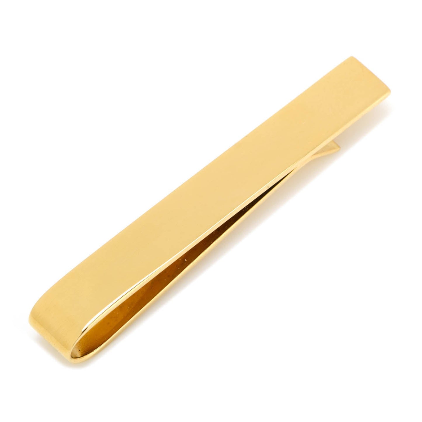 Gold Plated Stainless Steel Engravable Tie Bar - Concordia Style Boutique