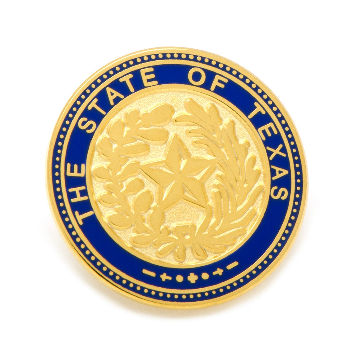 State of Texas Seal Lapel Pin - Concordia Style Boutique