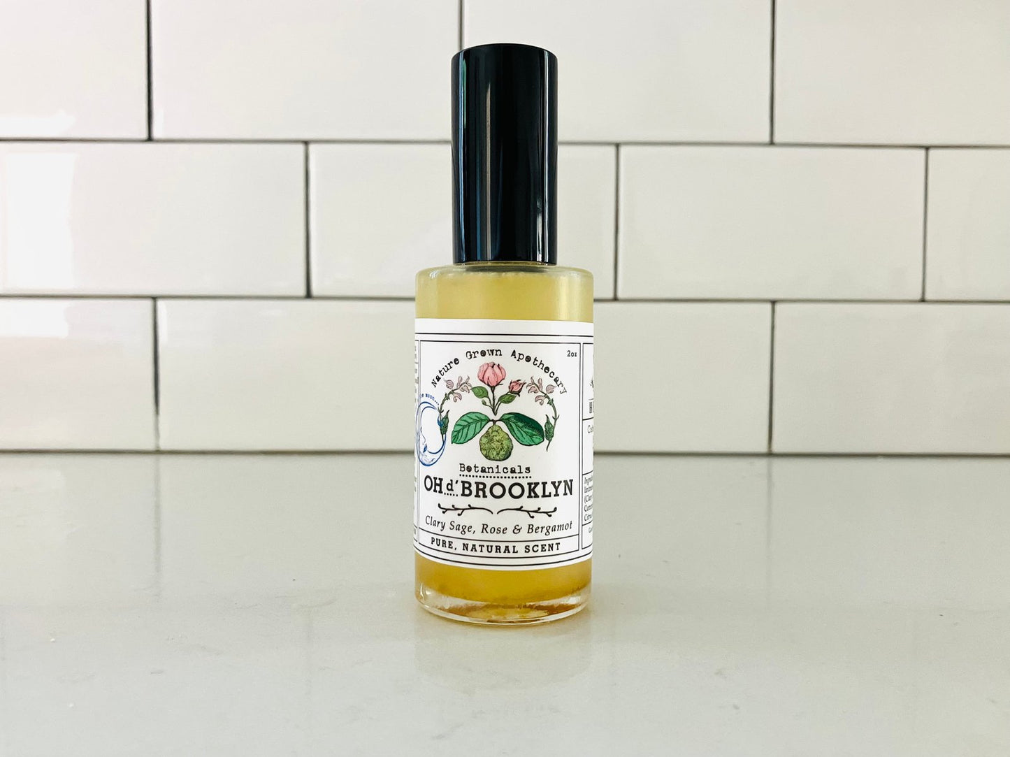 OH d' BROOKLYN - Clary Sage, Rose & Bergamot
