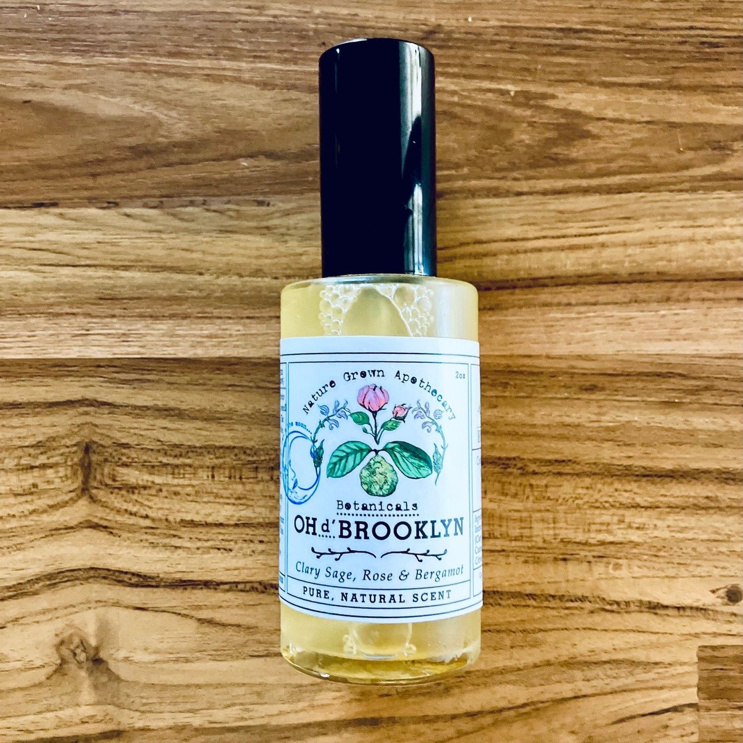 OH d' BROOKLYN - Clary Sage, Rose & Bergamot