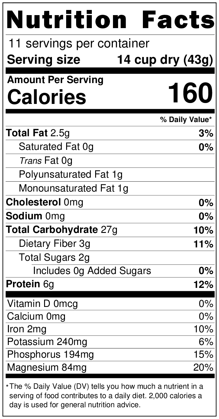 Quinoa, Tri-Color, Organic - Concordia Style Boutique