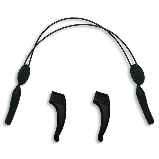 Tactical Glasses Retaining Cord & Ear Hook Grips