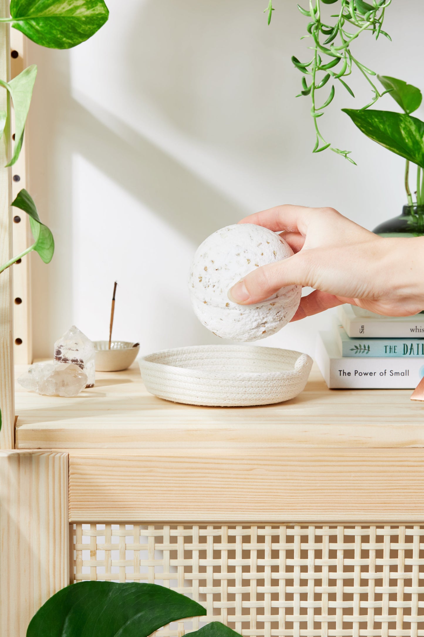 Organic Bath Bomb / Oat N Honey Extra Large Bath Fizz - Concordia Style Boutique