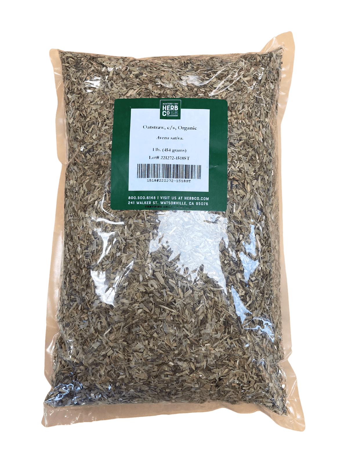 Oat Straw, Organic, Cut, Sifted - Concordia Style Boutique