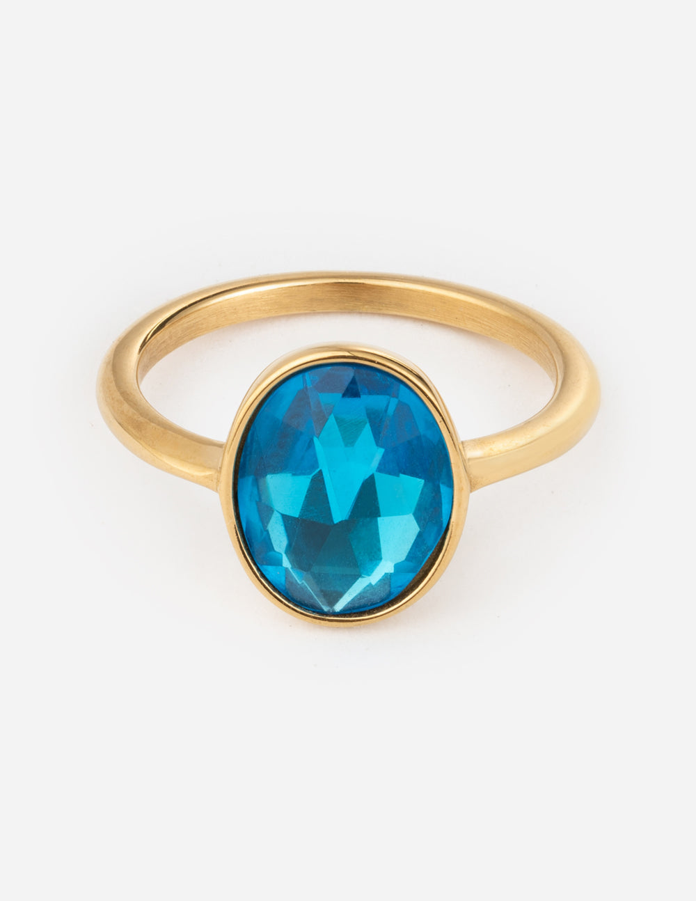 Ocean Blue Gemstone Ring - Concordia Style Boutique