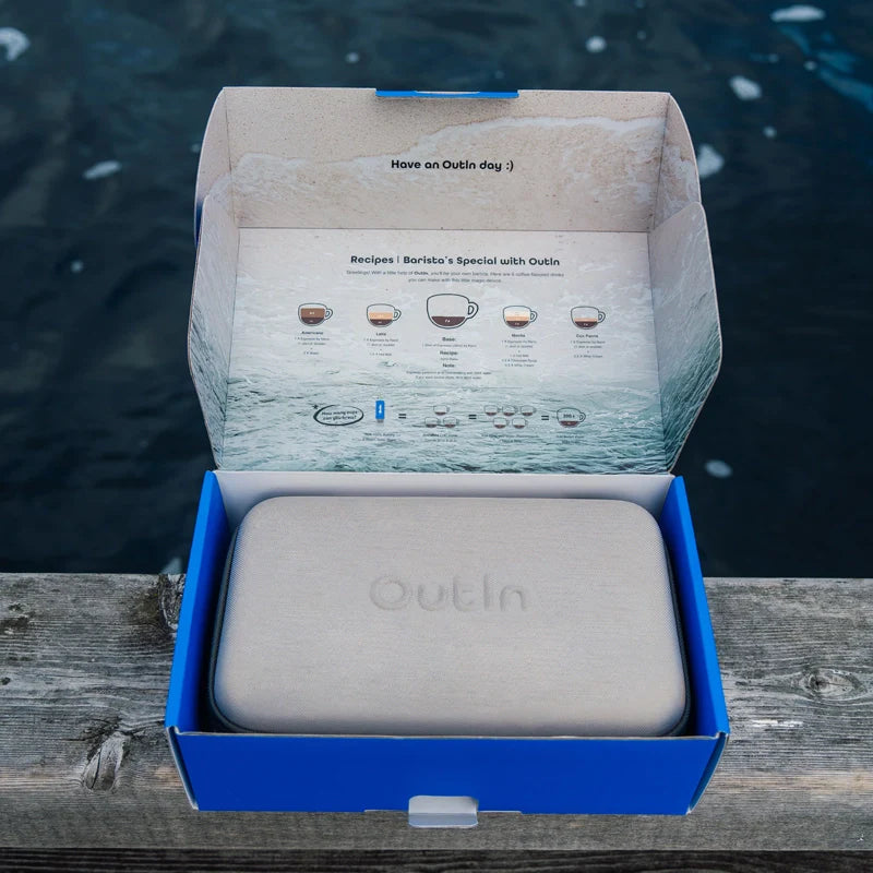 Nano Portable Espresso Machine Set (Ocean Blue) - Concordia Style Boutique