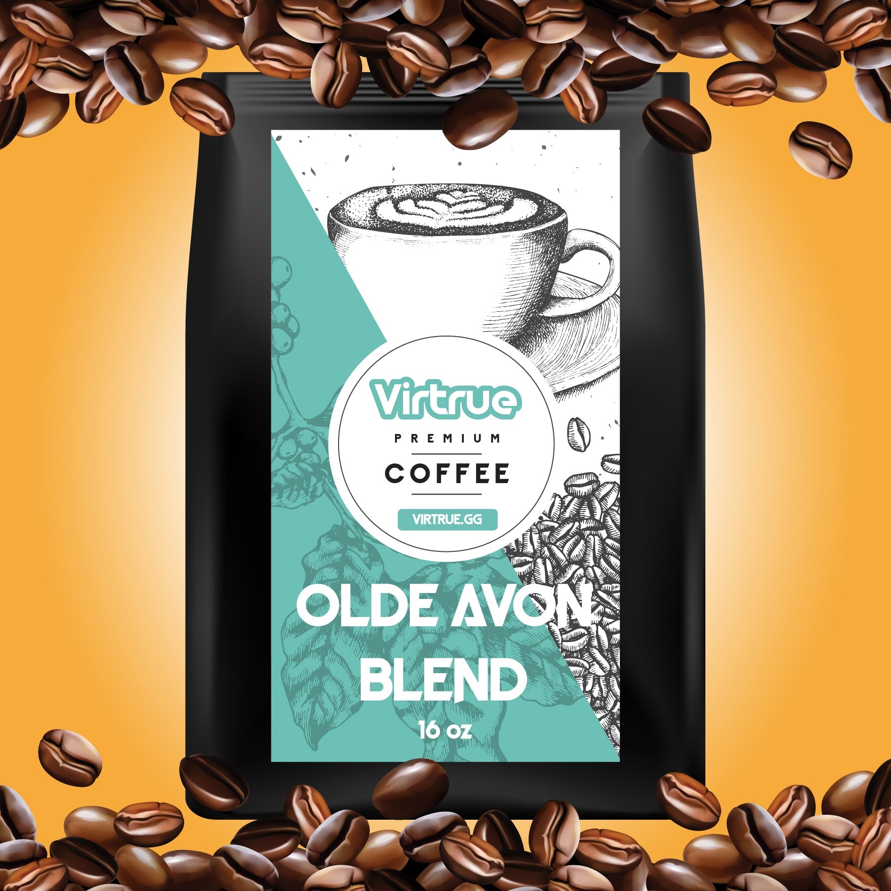 Gourmet Medium Roast Coffee - 16oz | Small Batch Master Roaster - Concordia Style Boutique