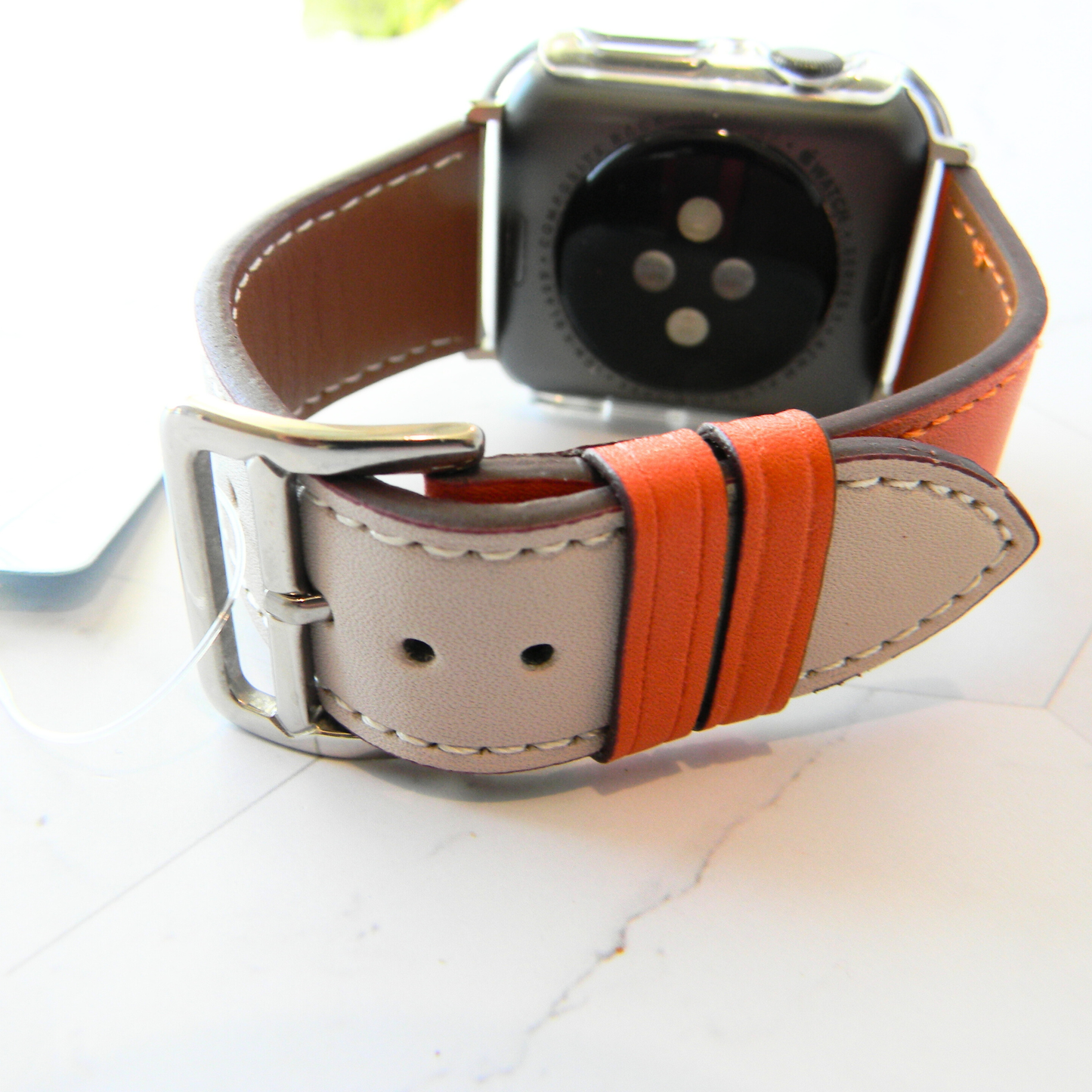 Leather Watch Bands Made for Apple Watch - Two Tone Bands