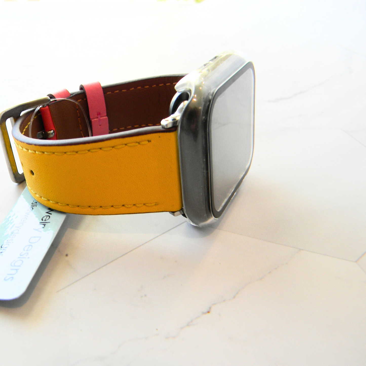 Leather Watch Bands Made for Apple Watch - Two Tone Bands