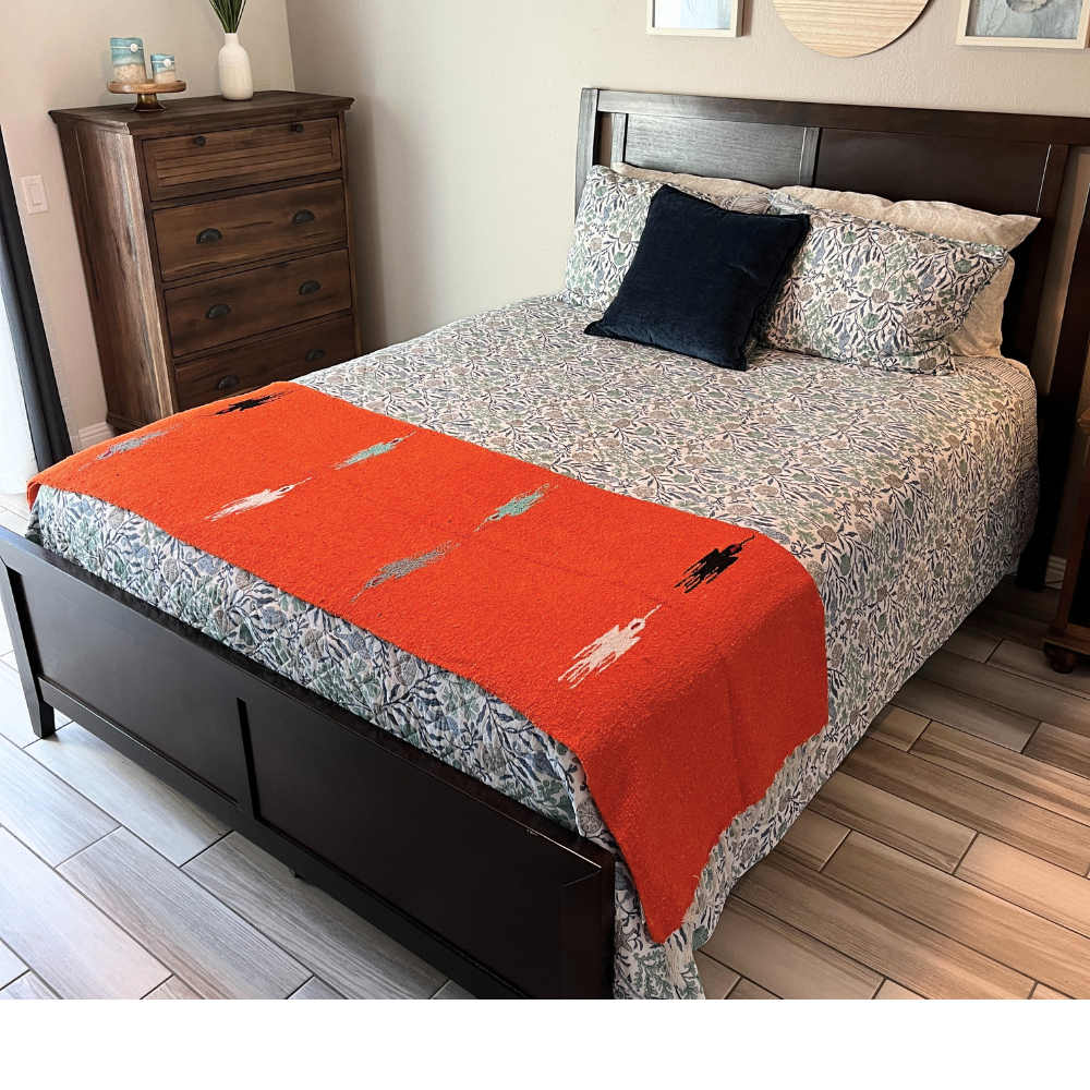 Tangerine Orange Baja Thunderbird Blanket - Concordia Style Boutique