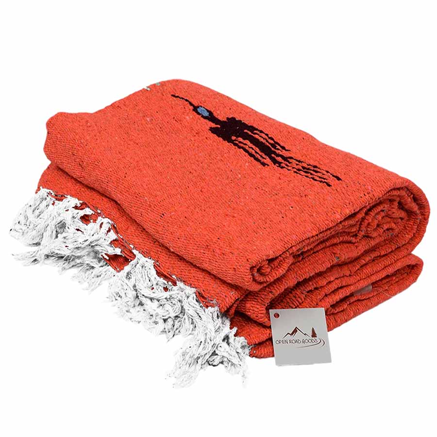 Tangerine Orange Baja Thunderbird Blanket - Concordia Style Boutique