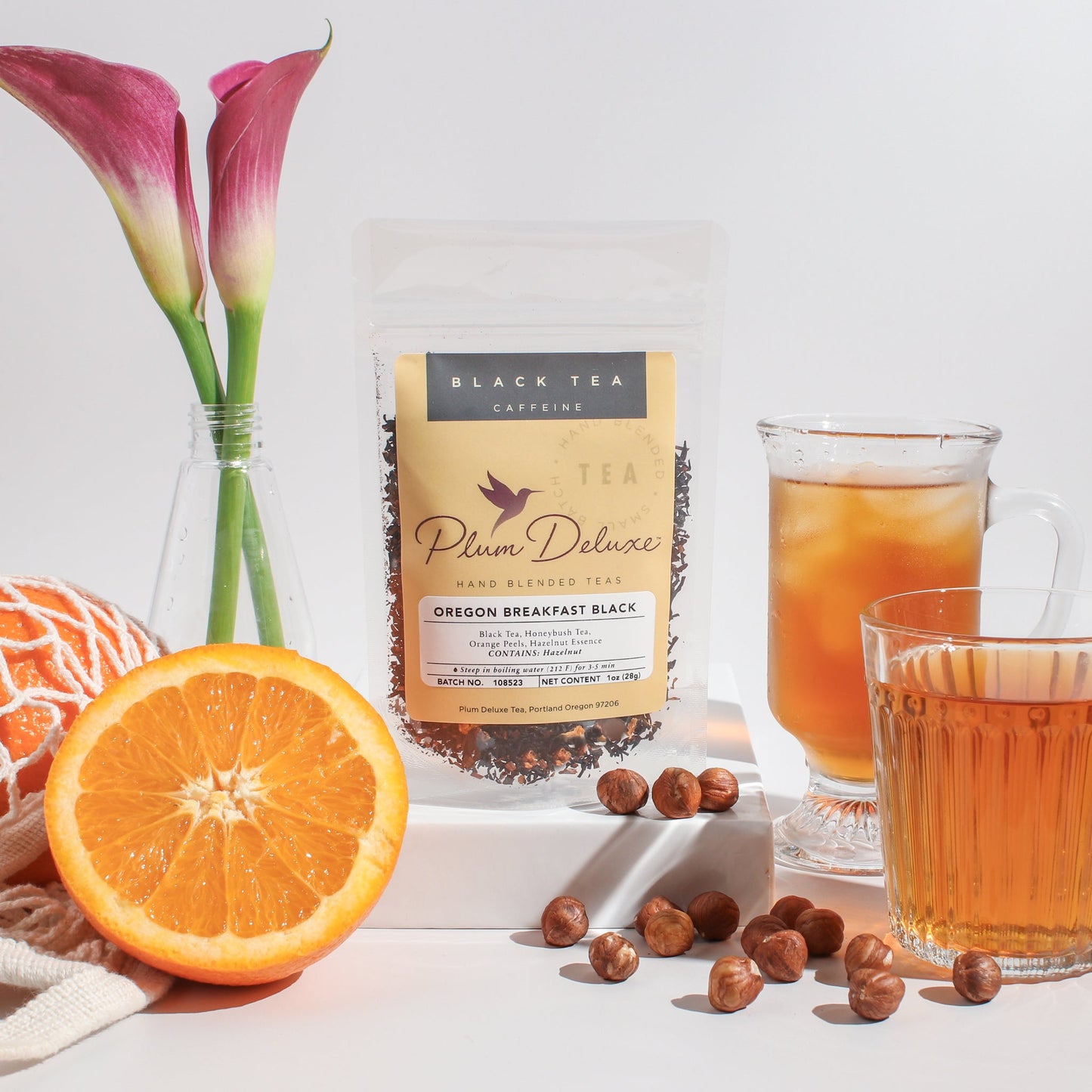 Oregon Breakfast Black Tea (Hazelnut - Orange) - Concordia Style Boutique