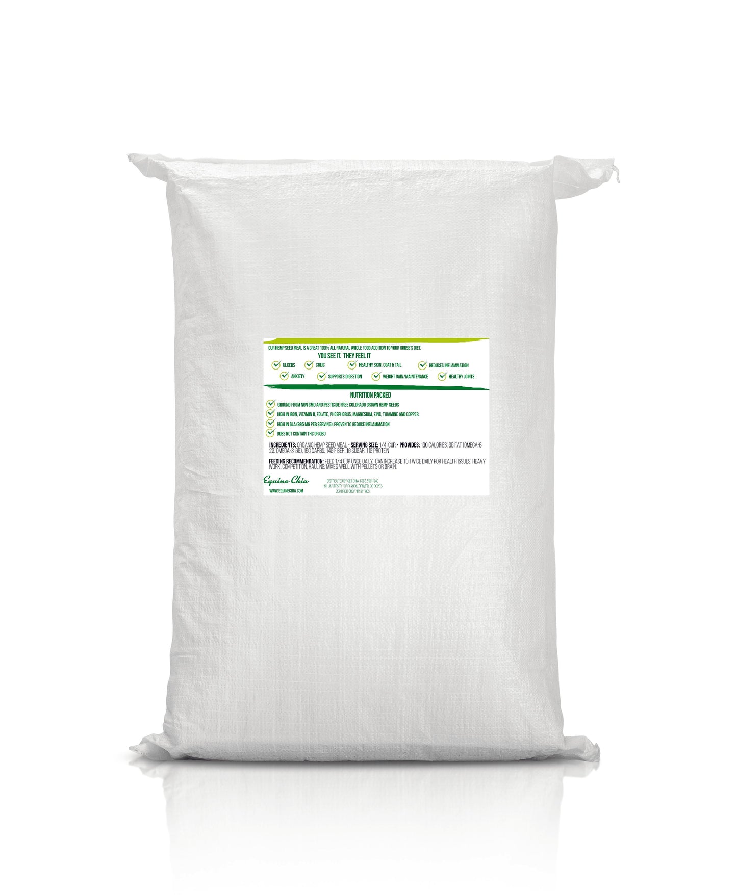 Organic Equine Hemp Meal 33% Protein