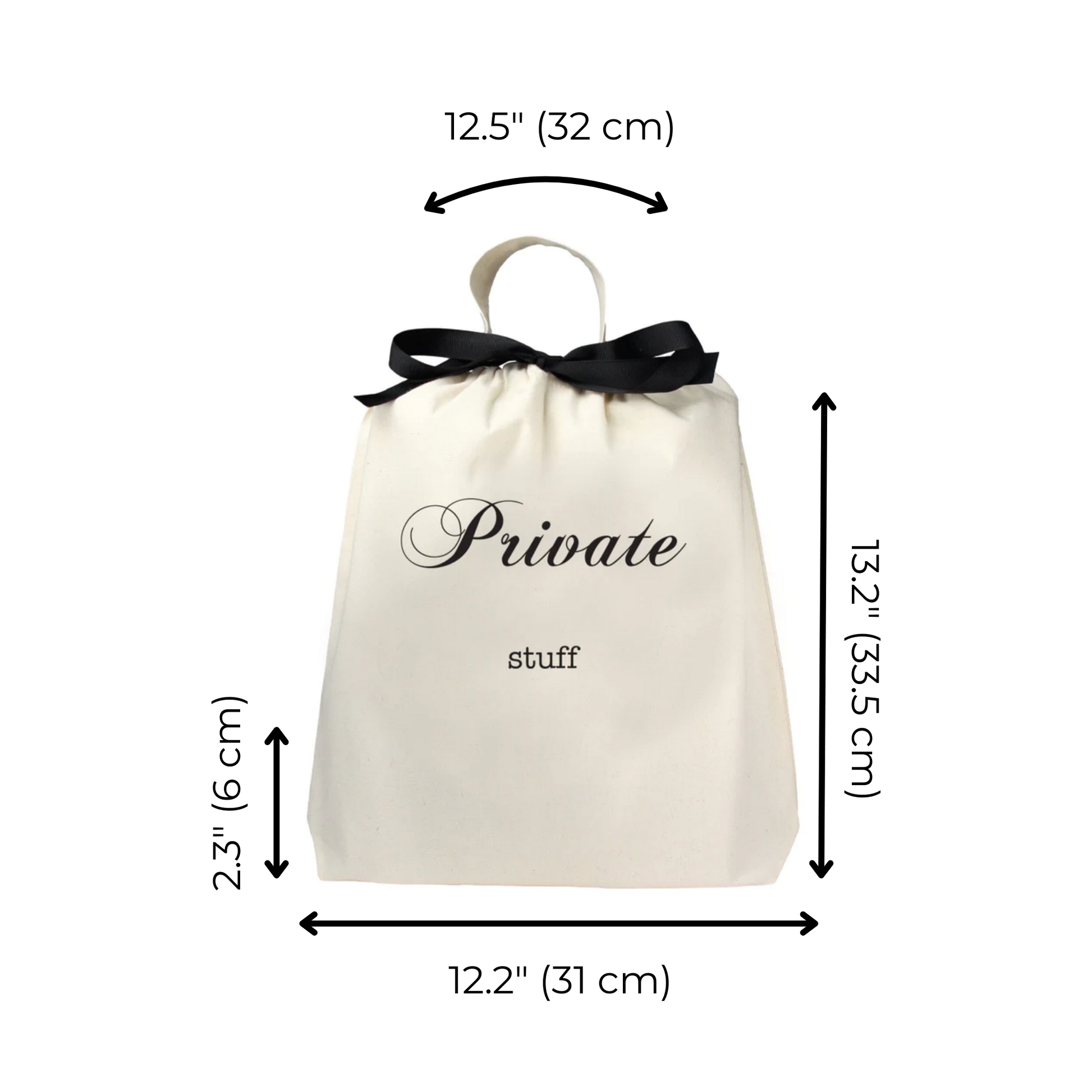 Private Stuff Large Bag, Cream - Concordia Style Boutique