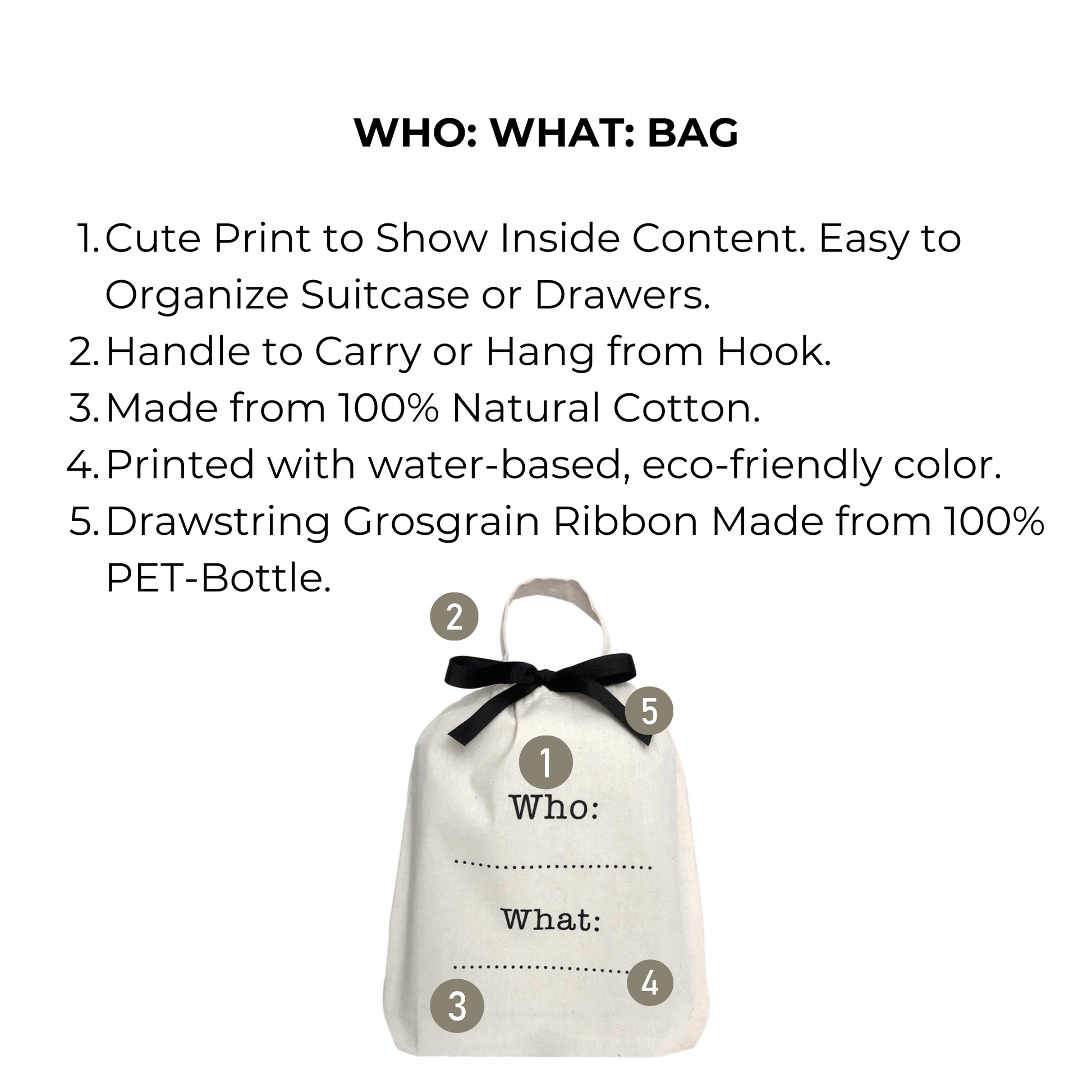 Who: What: Bag, Cream - Concordia Style Boutique