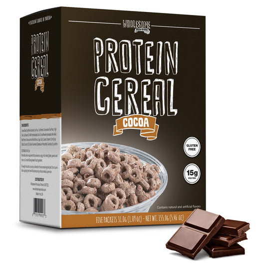 Cocoa Protein Cereal - High Protein & Fiber, Low Carb - Concordia Style Boutique