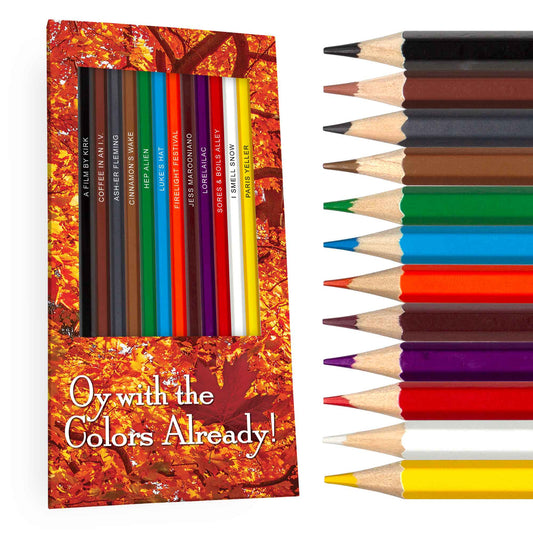 Oy With The Colors Already! Colored Pencils for Fans of Gilmore Girls