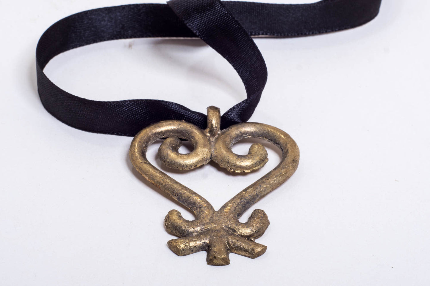 Adinkra Heart Pendant