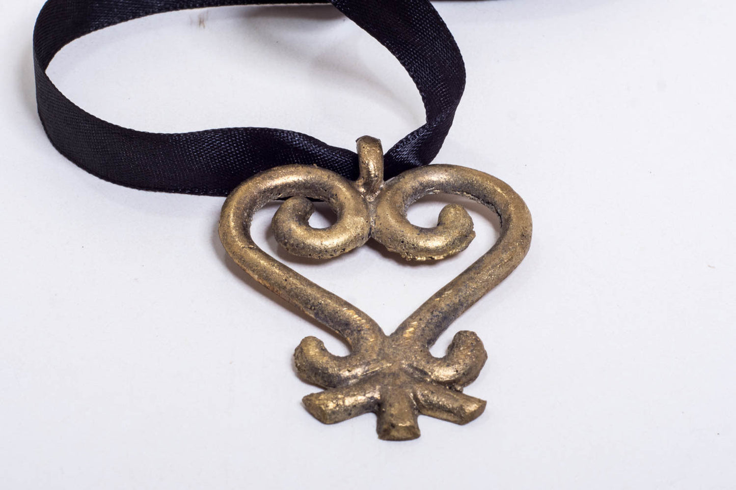 Adinkra Heart Pendant
