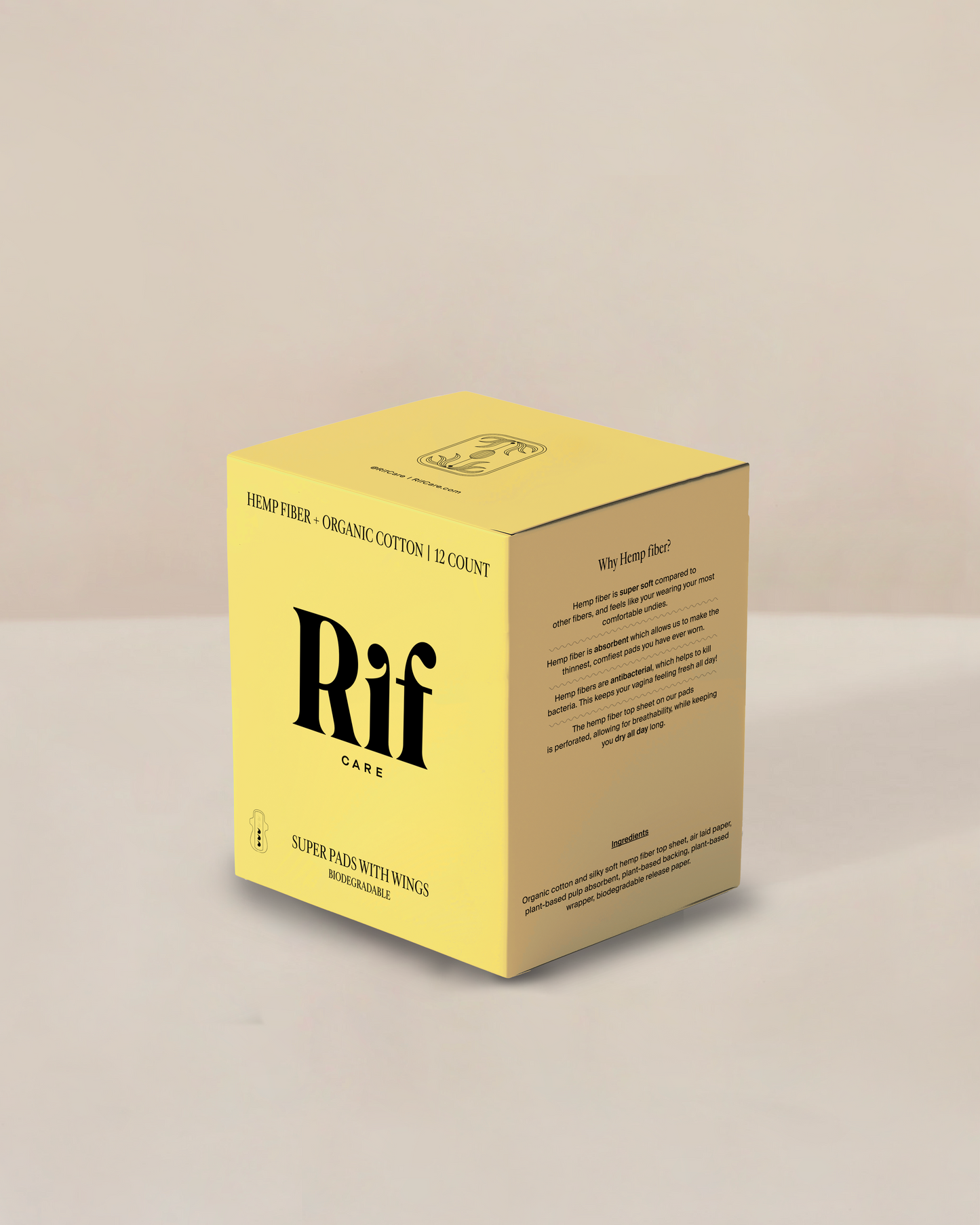 Organic Cotton Non-Applicator Tampons Super Absorbency - Concordia Style Boutique