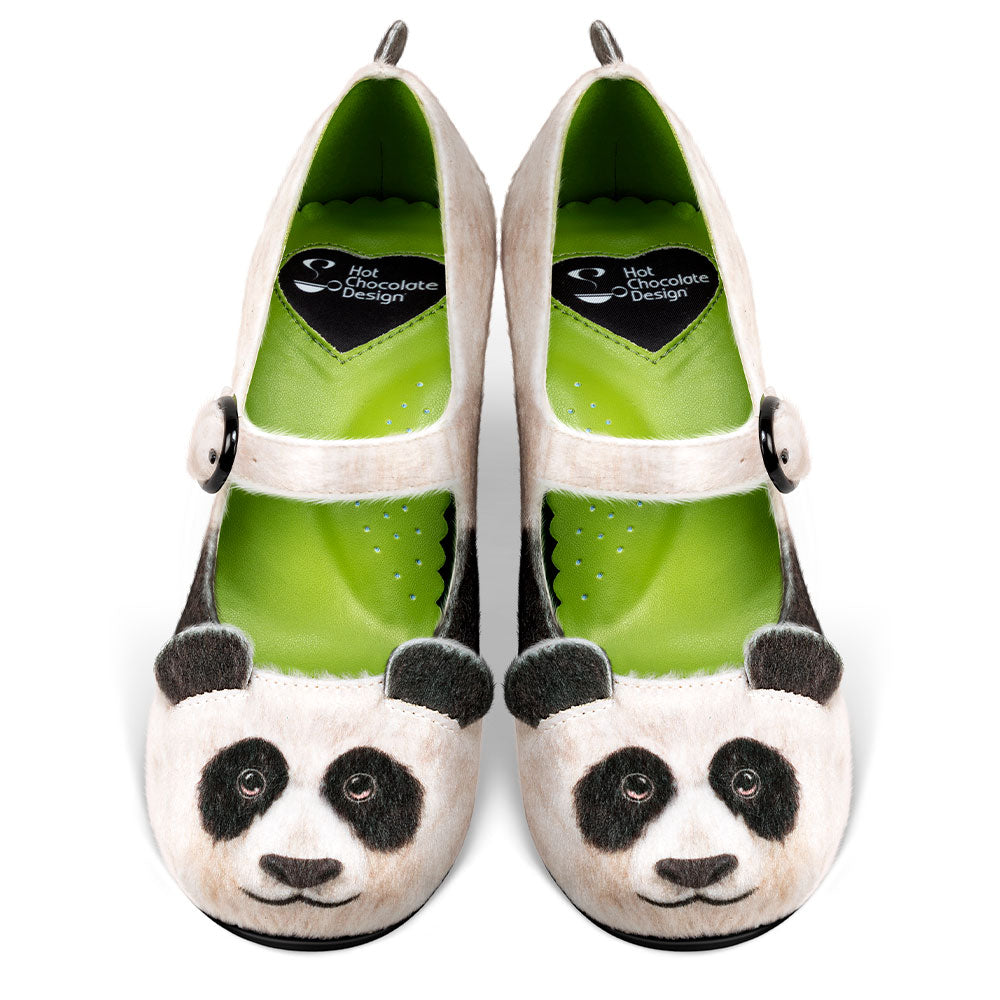 Chocolaticas® Mid Heels Panda Women's Mary Jane Pump - Concordia Style Boutique
