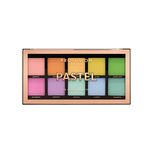 Pastel 10 shade palette