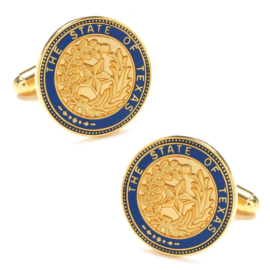State of Texas Seal Cufflinks - Concordia Style Boutique