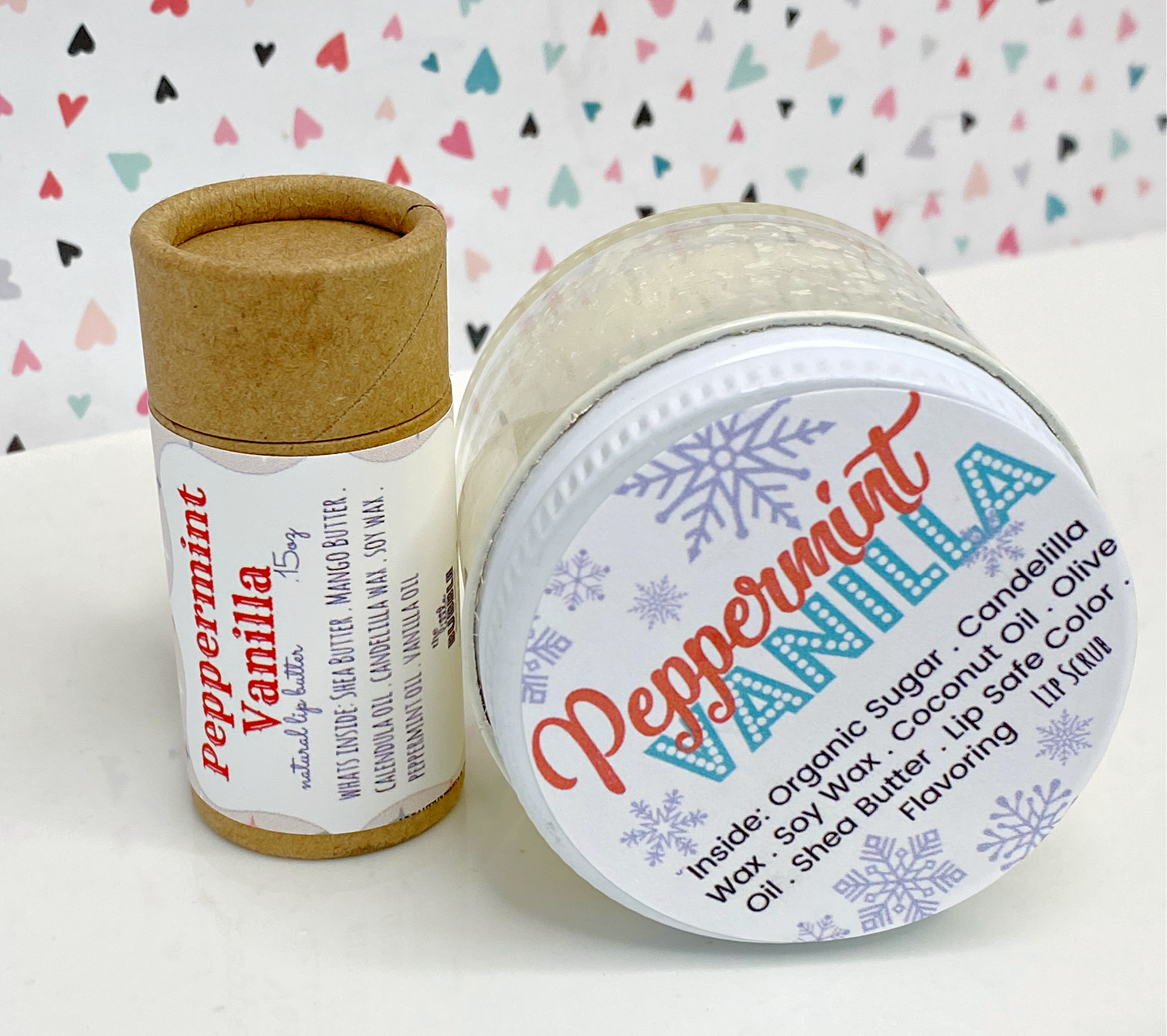 Peppermint Vanilla VEGAN Lip Scrub - Concordia Style Boutique