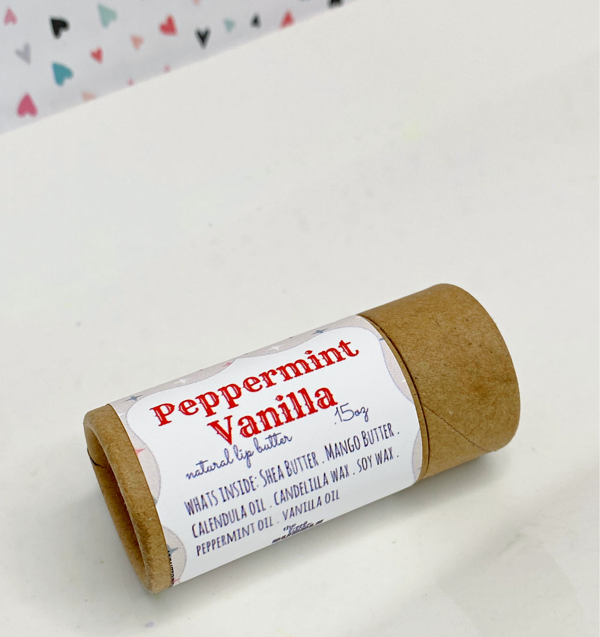 Peppermint + Vanilla ~VEGAN Lip Butter - Concordia Style Boutique