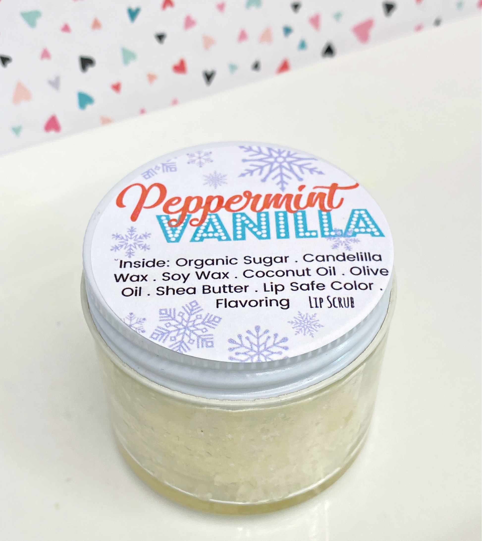 Peppermint Vanilla VEGAN Lip Scrub - Concordia Style Boutique