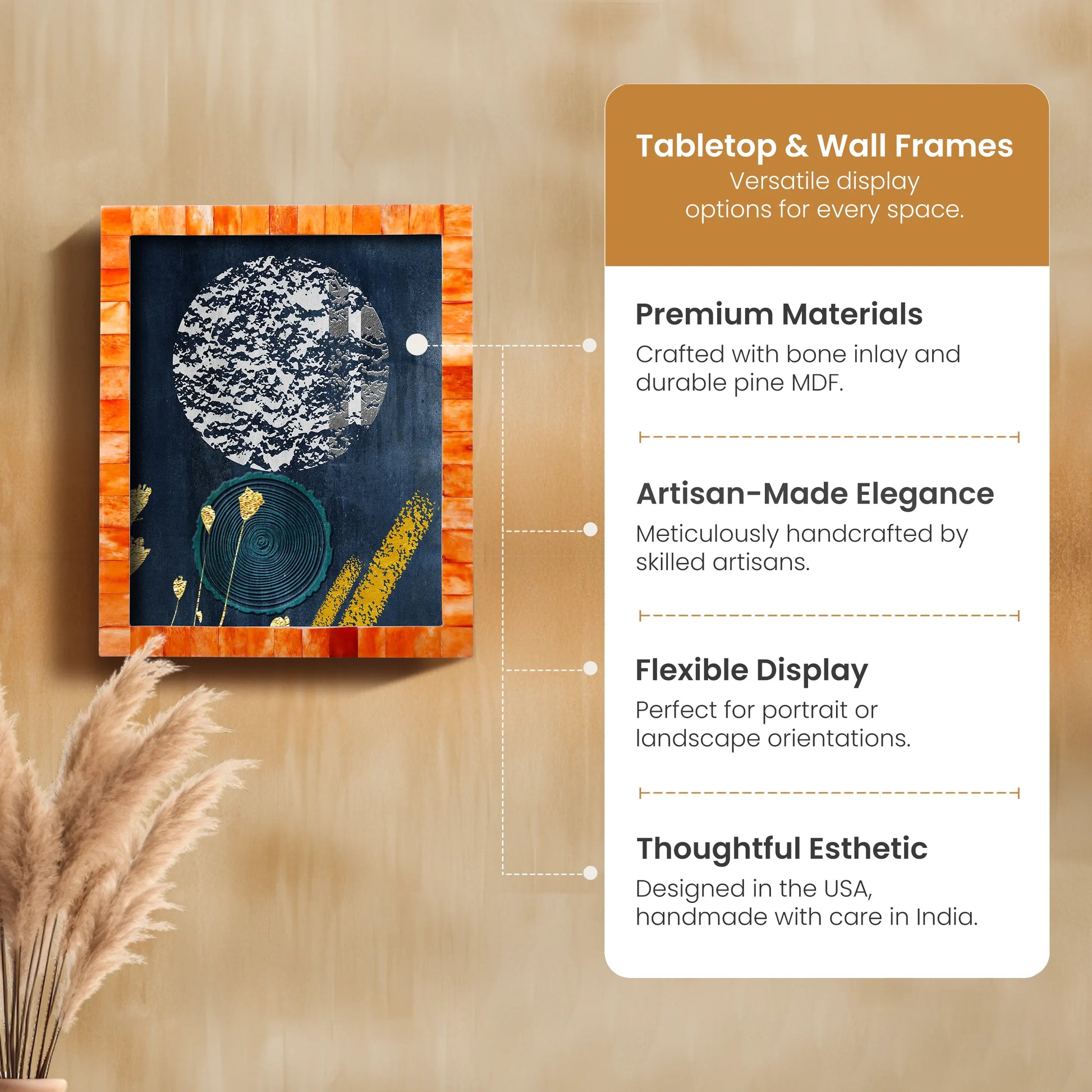 Make to Order Vivora Picture Frames Combo Pack of 3 - Concordia Style Boutique