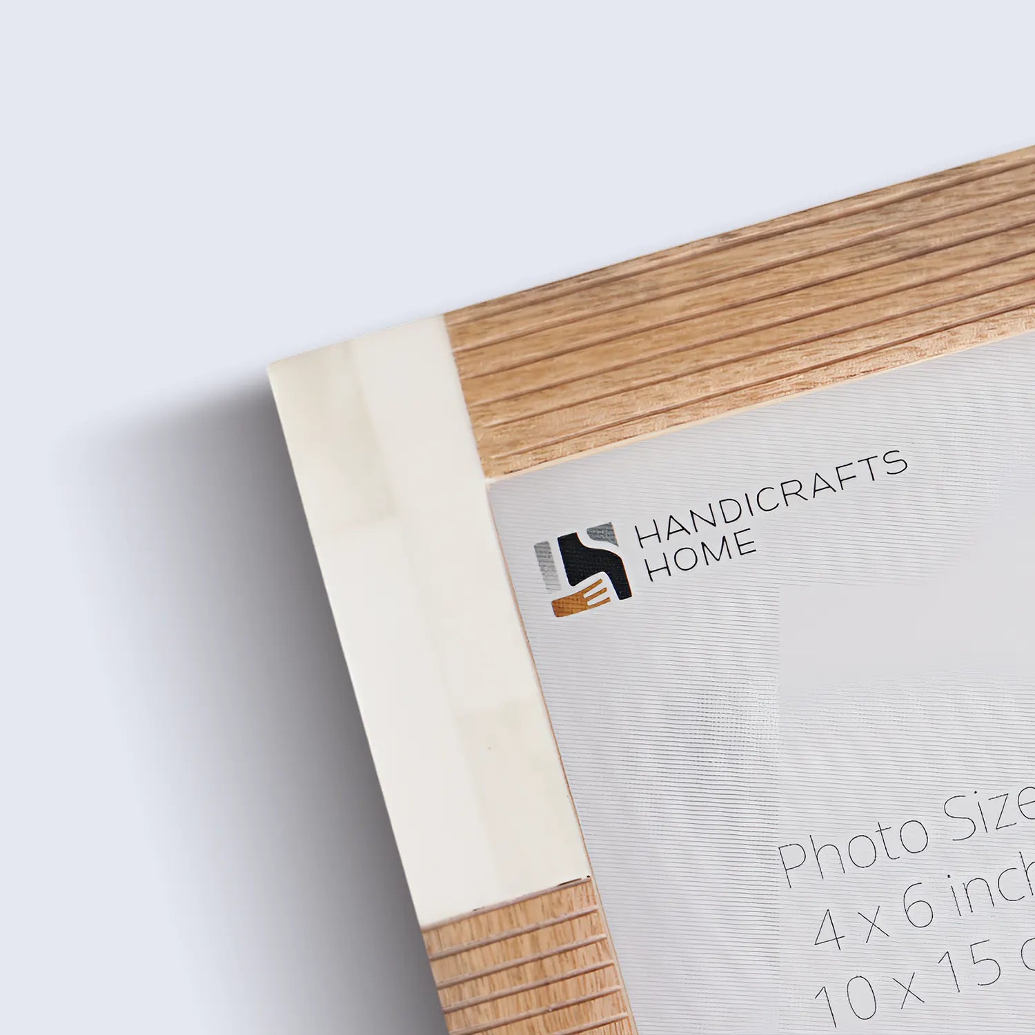 Horn, Wood & Bone Inlay Handmade Neutral Picture Frames - 4x6, 5x7 - Concordia Style Boutique