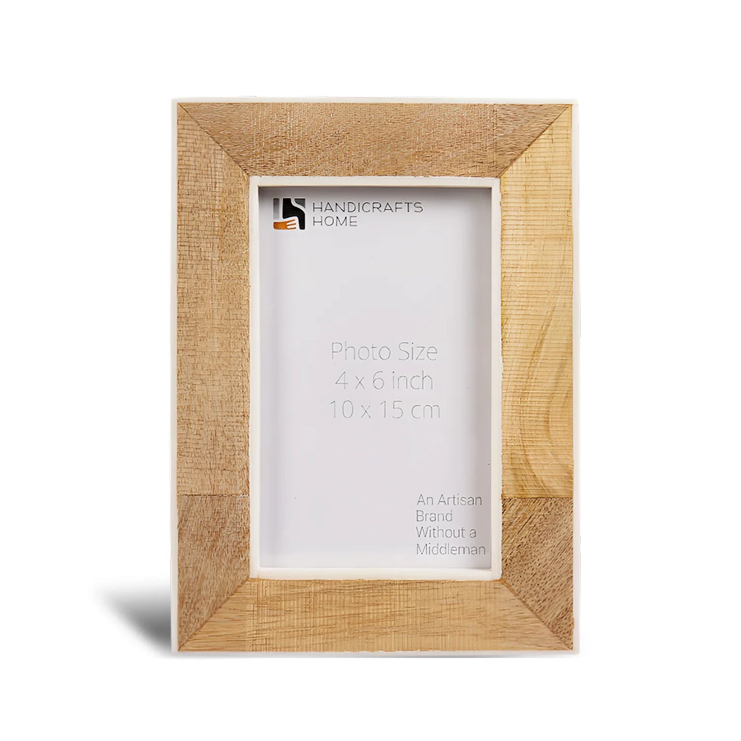 Wood & Bone inlay Wooden Handmade Picture Frame - Concordia Style Boutique