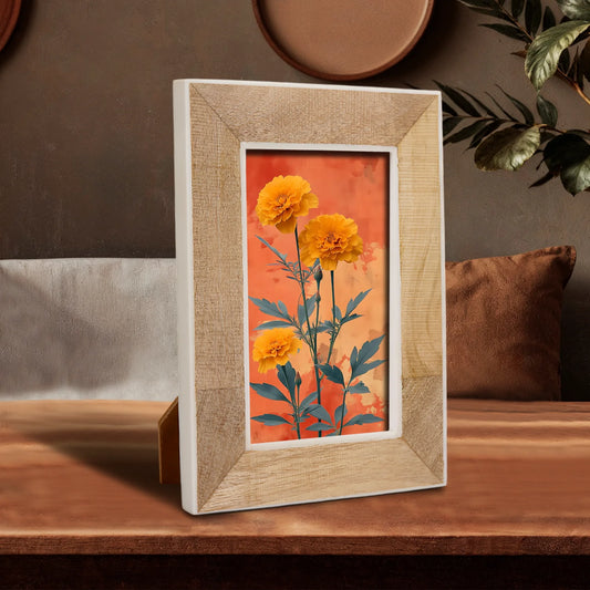 Wood & Bone inlay Wooden Handmade Picture Frame - Concordia Style Boutique