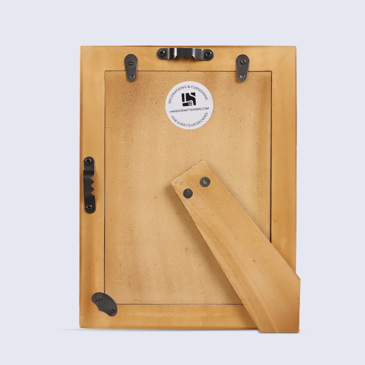 Wood & Resin Inlay Striped Picture Frame, Black & White - Concordia Style Boutique