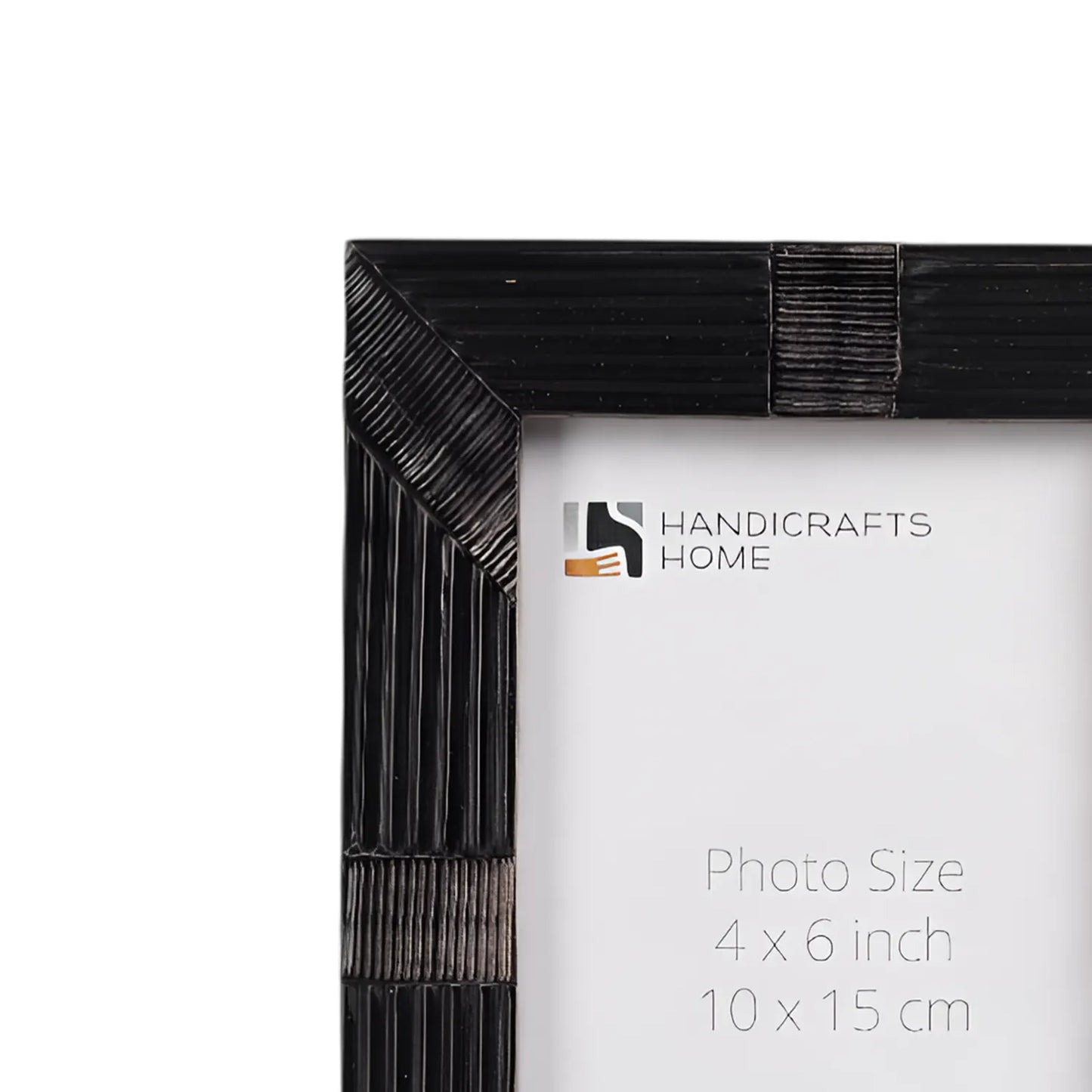 Horn Inlay Shagrin Picture Photo Frames Black, 4x6 5x7 - Concordia Style Boutique