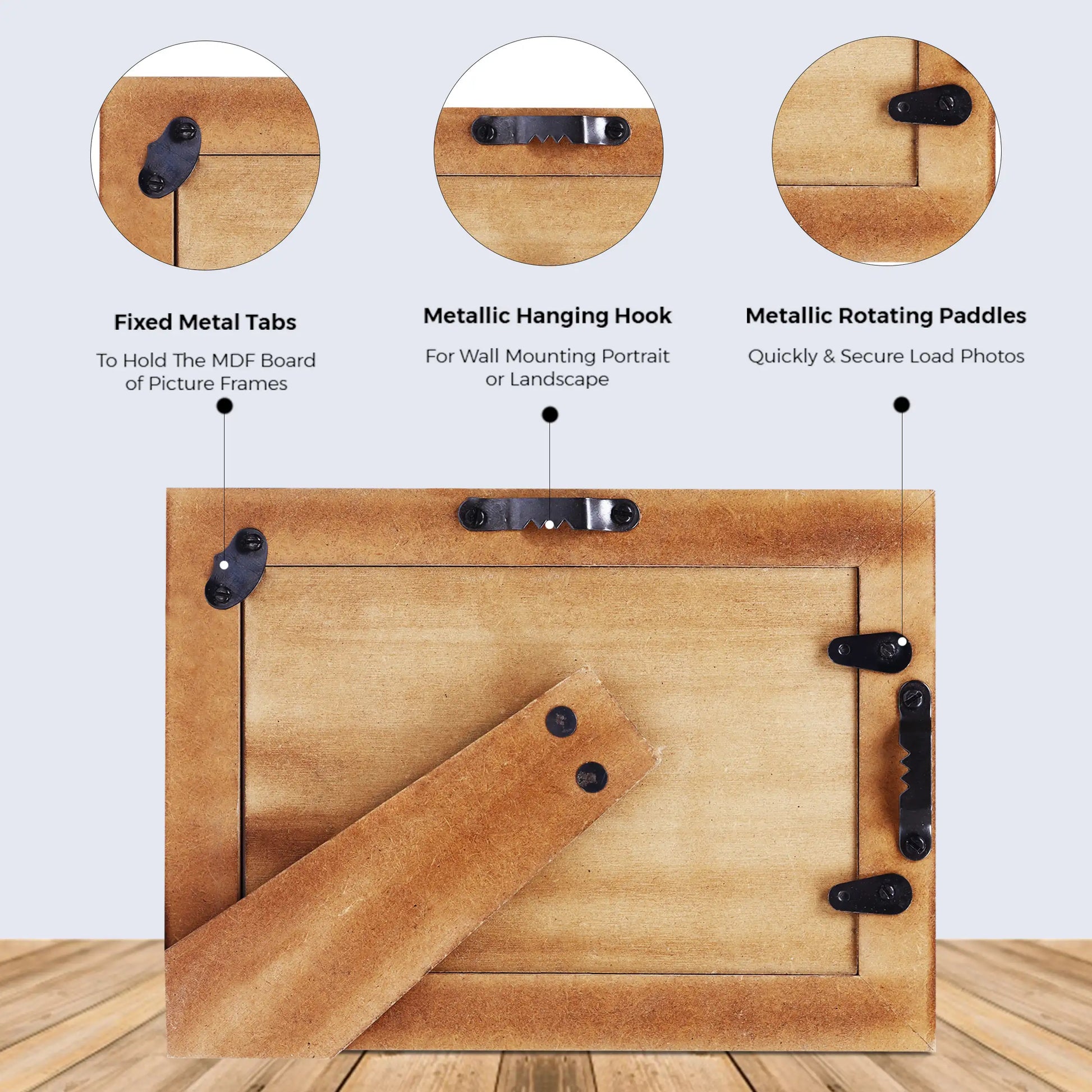 Picture Frames Pearlescent Tiptoe Pattern Mother of Pearl & Resin Collection in 3 Sizes - Concordia Style Boutique