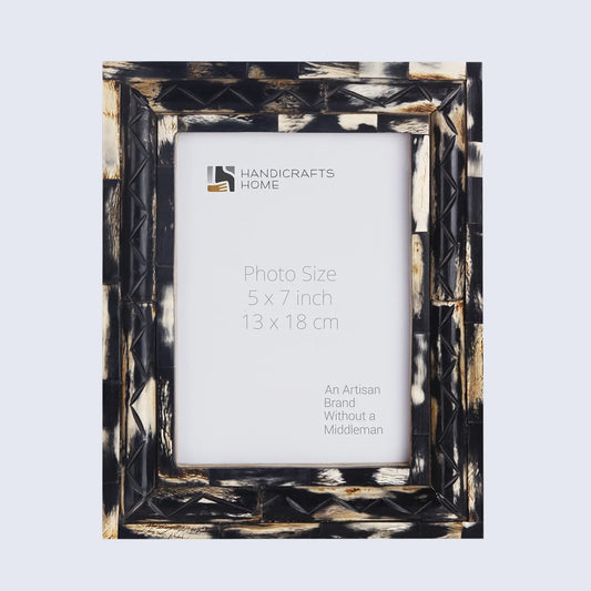 Picture Frames Artisan Voodoo Pattern Wooden Collection in 3 Sizes - Concordia Style Boutique